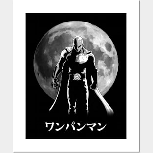 Saitama Serious anime fanart Posters and Art